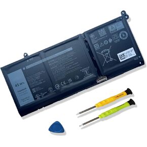 G91J0 41Wh Laptop Battery Replacement for Dell Latitude 3320 3330 3420 3520 Inspiron 3510 3511 3515 5310 5410 5418 5510 5515 5518 14 Plus 7420 7415 2-in-1 Vostro 5620 5625 V6W33 TN70C