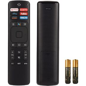 New ERF3A69 IR Remote Control for Hisense 55H9100E 655H9100E 65H9808 Smart TV with Netflix Google Play Sling YouTube Fandango Now Tikilive Buttons(with Batteries)【Without Voice Function】