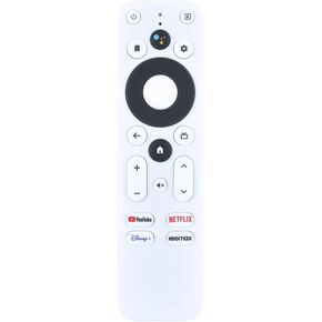 New Replacement Voice Remote Control Compatible for Onn 025C008 Android TV FHD 4K UHD GEN 2 Streaming Stick TV Box, MECOOL MK2 Smart TV Box and MECOOL TV Streaming Stick A2OD-390 100024646 100026240