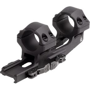 UTG ACCU-SYNC QR 1", Medium Pro, 34mm Offset Scope Mount,Black