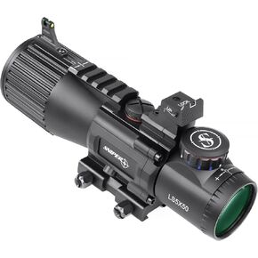5X50mm Prism Scope GIII LS5X50 Prism Scope with Illuminated Red/Green/Blue Reticle