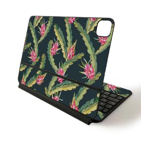 Carbon Fiber Skin Compatible with Apple Magic Keyboard for iPad Pro 11-inch (2020) - Dragonfruit - Premium 3M Vinyl Protective Wrap Decal Cover - Easy to Apply | Crafted in The USA by MightySkins