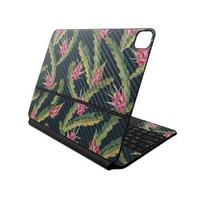 Carbon Fiber Skin Compatible with Apple Magic Keyboard for iPad Air 13-inch (M2) 2024 - Dragonfruit - Premium 3M Vinyl Protective Wrap Decal Cover - Easy to Apply | Crafted in The USA by MightySkins