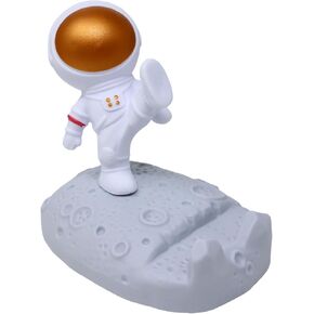 yueton 1 Pack Cute Cell Phone Stand Cartoon Astronaut Mobile Phone Holder Cool Cell Phone Stand for Smartphones Tablet Computer Stand