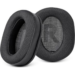 GEVO Ear Cushions Replacement Earpads for Logitech G Pro, G Pro X, G Prox 2, G Pro X SE Headphones,Mesh Fabric Ear Pads Cover with High Dense Memory Foam,Black
