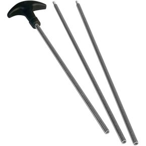 OUTERS Rifle/Pistol/Shotgun 41616 Brass 3-Piece Rifle Cleaning Rods 8-32 Thread
