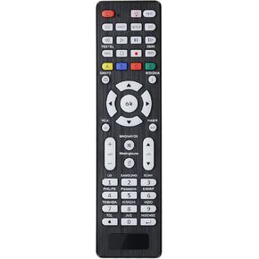 Universal TV Remote Control - Compatible with Samsung, LG, Sony, Sharp, Vizio, Philips, Toshiba, Hitachi, Sanyo, JVC, TCL, Hisense, Vestel, Seiki, Insignia, Magnavox, Haier, and Panasonic TVs