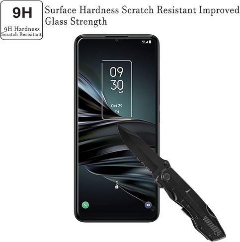 واقي شاشة Douglass TCL 20 XE (3 عبوات)، طبقة من الزجاج المقوى 9H لـ TCL 20 XE/TCL A4X 5G واقي شاشة زجاجي مضاد للخدش وبصمات الأصابع بدون فقاعات فائق الوضوح 99.99% in Kuwait
