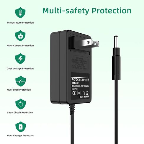 شاحن محول التيار المتردد MC2805A متوافق مع مكنسة Eureka RapidClean Pro Stick NEC180 NEC182 NEC185 NEC186 NEC380 AC DC in Saudi Arabia