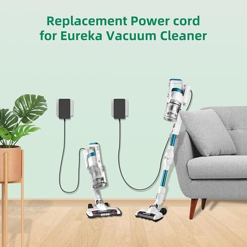 شاحن محول التيار المتردد MC2805A متوافق مع مكنسة Eureka RapidClean Pro Stick NEC180 NEC182 NEC185 NEC186 NEC380 AC DC in Saudi Arabia