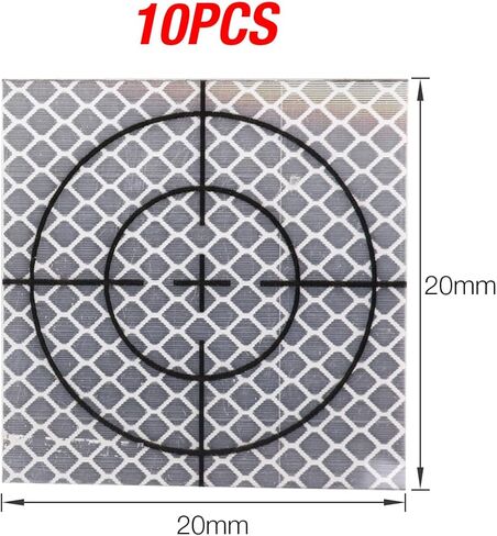 أوراق أهداف لاصقة عاكسة للمحطات الإجمالية (عبوة من 10،20 × 20 مم، 30 × 30 مم، 40 × 40 مم، 50 × 50 مم) in Kuwait