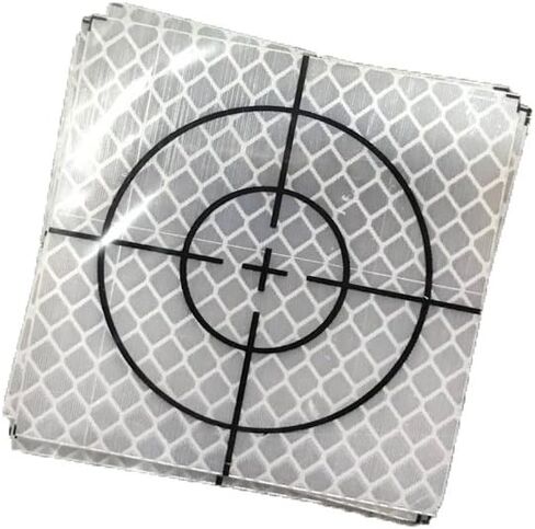 Reflective Adhesive Target Sheets for Total Stations (Pack of 10，20x20mm, 30x30mm, 40x40mm& 50x50mm) in Saudi Arabia