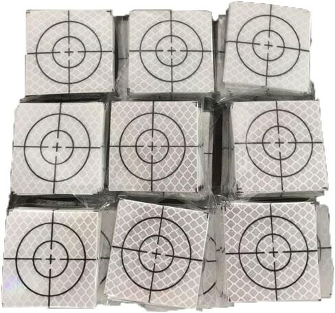 Reflective Adhesive Target Sheets for Total Stations (Pack of 10，20x20mm, 30x30mm, 40x40mm& 50x50mm) in Saudi Arabia