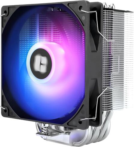 مبرد هواء وحدة المعالجة المركزية Thermalright Burst Assassin 120 SE ARGB CPU، 120 مم TL-C12C-S PWM مبرد وحدة المعالجة المركزية بمروحة هادئة، 6 × 6 مم أنابيب حرارية تبريد برج واحد، لـ AMD: AM4/AM5 & Intel LGA1851/1700/1150/1151/1200 in Saudi Arabia