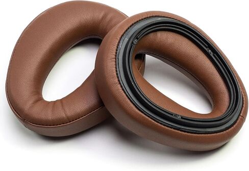 طقم تجديد من الجلد البني، وسادات أذن وعصابة رأس متوافقة مع سماعة رأس الطيران من سلسلة زولو PFX Tango Sierra، 3 إسفنجة ذاكرة أكثر سمكًا (مجموعة تنشيطية) in Kuwait