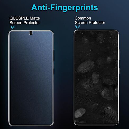 2 Pack Matte Privacy Screen Protector for Samsung Galaxy S21 Ultra 6.8 Inch[Not Glass], 360° Anti-Spy, Anti-Scratch, Anti-Glare, Support fingerprint in Saudi Arabia