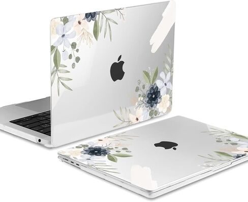 MEEgoodo Case for MacBook Air M4/M3/M2 13.6 inch 2025 2024 2022, Fit Model A3240 A3113 A2681, Compatible with MacBook Air 13 inch, Laptop Hard Shell Case with Keyboard Cover, Tropical Cactus in Kuwait