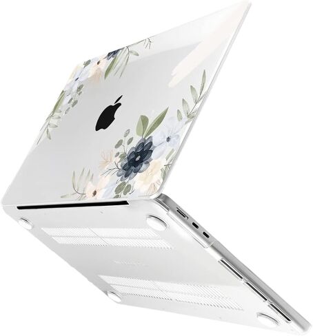 MEEgoodo Case for MacBook Air M4/M3/M2 13.6 inch 2025 2024 2022, Fit Model A3240 A3113 A2681, Compatible with MacBook Air 13 inch, Laptop Hard Shell Case with Keyboard Cover, Tropical Cactus in Kuwait