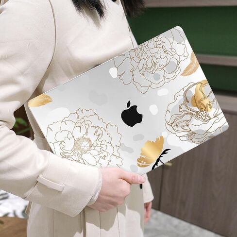 MEEgoodo Case for MacBook Air M4/M3/M2 13.6 inch 2025 2024 2022, Fit Model A3240 A3113 A2681, Compatible with MacBook Air 13 inch, Laptop Hard Shell Case with Keyboard Cover, Tropical Cactus in Kuwait