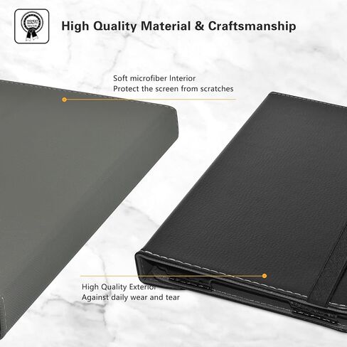Compatible with Onn 7 Gen 4 2024 Rotation Case,360 Degree Rotation Stand PU Cover for Walmart Onn 7 Gen 4 7 Inch 2024 Model:100135924 Tablet (Not Fit Onn 7 2019 2020 2022 2023),Black in Kuwait