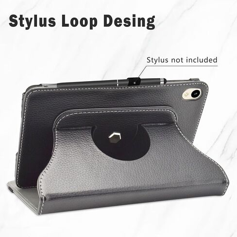 Compatible with Onn 7 Gen 4 2024 Rotation Case,360 Degree Rotation Stand PU Cover for Walmart Onn 7 Gen 4 7 Inch 2024 Model:100135924 Tablet (Not Fit Onn 7 2019 2020 2022 2023),Black in Kuwait