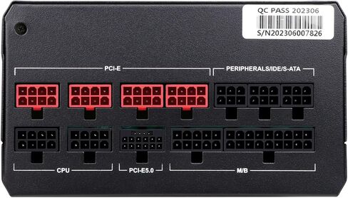 1200 واط مصدر طاقة RGB وحدات كاملة ATX 3.0 PCIe 5.0 PSU نشط PFC ألعاب الكمبيوتر إمدادات الطاقة الجهد الكامل 100-240 فولت مع مروحة FDB 120 مم in Kuwait
