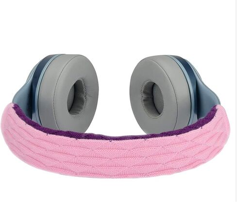 غطاء عصابة الرأس من القماش المنسوج من Geekria متوافق مع Audio-Technica وBeats وBose وAKG وSennheiser وSkullcandy وSony Head Cushion Protector، جزء إصلاح بديل، غطاء العرق (Pop Violet) in Saudi Arabia