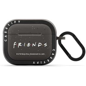 CASETiFY Bounce AirPods (3rd Gen) Case with Ring - Central Perk - Matte Charcoal