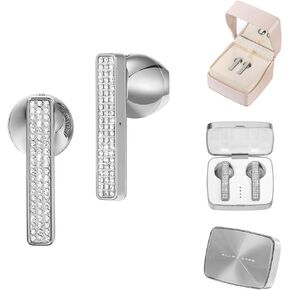 ELLA'S EARS Wireless Earbuds,Diamond Inlay 5.3 Bluetooth Headphones，in-Ear Earbuds with Wireless Charging Case IPX5 Waterproof，100H Playback Rapid Pairing Stereo Upgrade Earphones for iOS/Android in Kuwait