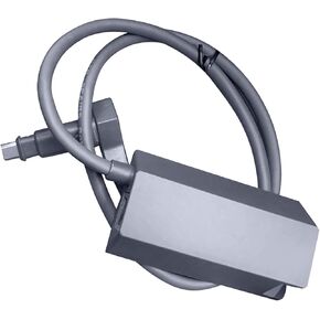 Ethernet Adapter, Connect to Internet Satellite, Rubber and Copper Cable, Stable Rectangle Satellite Ethernet Adapter, Convenient Setup, Plug and Play