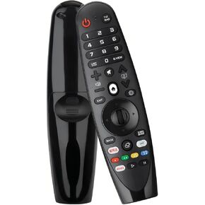 for All LG TV Remote, (No Voice) Replacment for LG Smart TV(OLED, UHD, QNED, NanoCell, 4K, 8K Models), No Need Setup, with Pointer Function