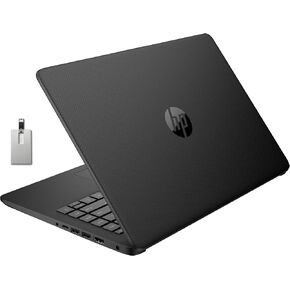 2021 كمبيوتر محمول HP Stream 14 بوصة HD SVA، معالج Intel Celeron N4000، ذاكرة وصول عشوائي 4 جيجابايت، ذاكرة فلاش eMMC سعة 64 جيجابايت، Intel UHD Graphics 600، مكتب لمدة عام، بلوتوث، ويندوز 10S، وردي وردي، بطاقة USB SnowBell سعة 128 جيجابايت