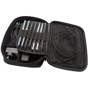 XPPen Travel Cable Case Drawing Tablet Pen Displays Accessories Organizer Accessories Travel Carry Case (Black)