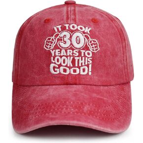 90th 80th 70th 60th 50th 40th 30th Birthday Gifts for Men Women, Vintage 1934 1944 1954 1964 1974 1984 1994 Hat