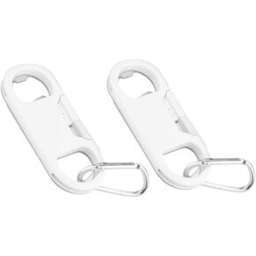 USB C Charge Cable 2pcs USB c Charging Cable Keychain Ring Mini Can Opener Keychain USB Charger Keychains Charge Cable Bottle Opener Data Line Key Ring White Mini