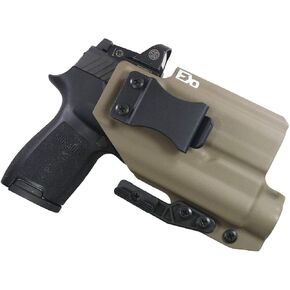 Fierce Defender IWB Kydex Holster Sig P320c RX Optic Cut w/TLR1 The Paladin Series -Made in USA-