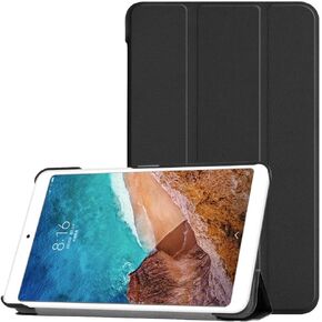 Custer Case for Xiaomi Mi Pad 4, PU Leather Case Cover for Xiaomi Mi Pad 4 - Black