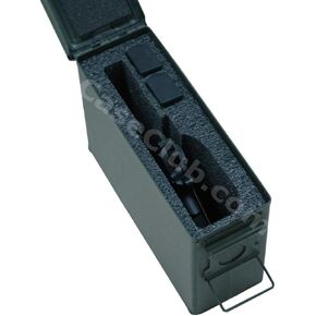 Case Club 1 Pistol Holder .30 Cal Ammo Can Foam (Pre-Cut, Closed Cell, Military Grade Foam)