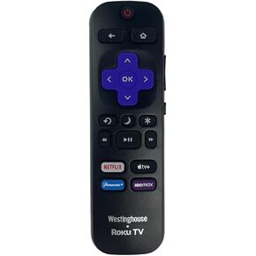 Ceybo RC-AFIR 3226001063 OEM Replacement Remote Control fit for Westinghouse Roku TV Includes Volume Control Buttons & Netflix, Disney+, Apple TV+, Hulu Shortcuts