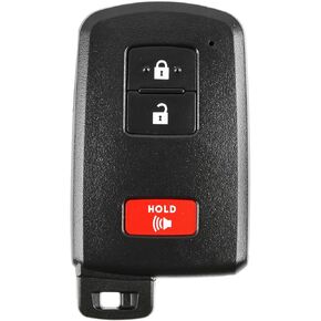 Keyless Option Remote Key Fob Smart 3btn for Toyota 4Runner Tundra Tacoma (89904-35060, HYQ14FBB, 0010)