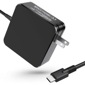 65W Charger USB C, USB C Laptop Charger for Huawei Matebook, Lenovo ThinkPad x1 Carbon T14 T15 T480 T480s T490 T490s, Also Used in Samsung, Hp, Asus, Acer, and More Type C Devices