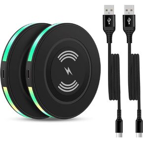 شاحن Android اللاسلكي Samsung S24 لوحة شحن سريعة لهاتف Galaxy S24 S23 S22 S21 S20 Z Fold 6/5/4/3 Z Flip 6/5/4/3، محطة شحن لاسلكية 15 وات لهاتف iPhone 16 15 14 13 12 11، Pixel 9 8 برو 7 6 5 4 3 in Kuwait