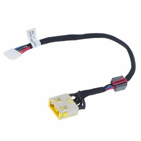 Fleshy Leaf DC Power Jack Harness Cable Replacement for Lenovo G510s G500S G505S 90202872 DC30100P200
