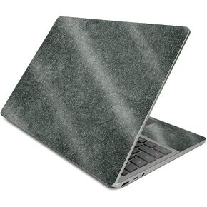 MightySkins Glossy Glitter Skin Compatible with Surface Laptop Go (2020) - Green Stone | Protective, Durable High-Gloss Glitter Finish | Easy to Apply, Remove, and Change Styles | Made in The USA