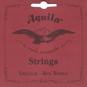 Aquila 88U RED SERIES, Ukulele TENOR Low-G Tuning, Key of C - GCEA (G4 wound)