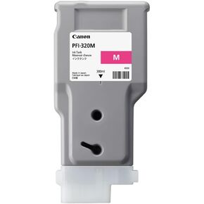 Canon PFI-320M (2892C001AA) High Yield Ink Cartridge (Magenta) in Retail Packaging