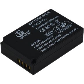 LP-E12 Camera Battery for LPE12 EOS M M2 M10 100D Rebel SL1 Kiss X7 Digital s1a