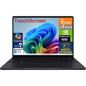 ASUS ProArt PX13 AI Gaming 2-in-1 Laptop 13.3" Touchscreen AMOLED 2.8K Display (AMD Ryzen AI 9 HX 370, 32GB LPDDR5X, 1TB M.2 PCIe SSD, Backlit KB, WiFi 7, Webcam, Bluetooth 5.4, Win 11 Pro)
