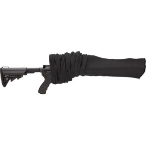 Allen Company Knit Gun Sock - Rifle and Shotgun Storage Pouch - Fits Most Long Guns with Scopes up to 47" - Firearm Protection Accessories for Hunting and Shooting Range - Silicone Treated - Black
