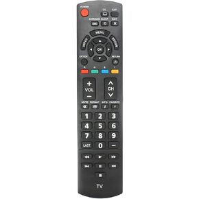 AIDITIYMI N2QAYB000706 New Replacement IR Remote Compatible for Panasonic LCD TV TC-L32X5 TC-P42X5 TC-50PU54 TC-P50U50 TC-P50X5 TC-P60U50 TC-60PU54